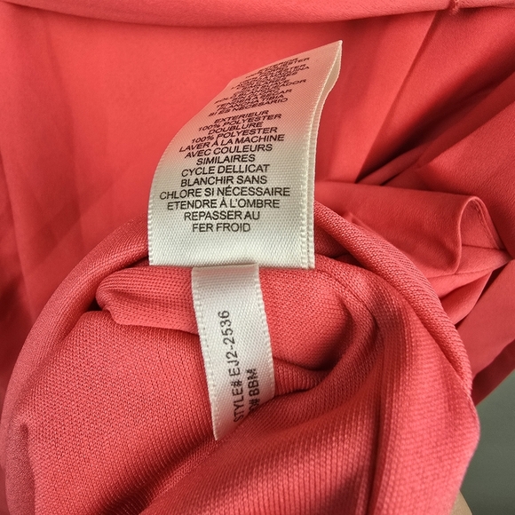 ELIZA J Sleeve Sash Belt Dress Pink Womens‎ Size 4 Cocktail Special Occasion - Picture 7 of 14